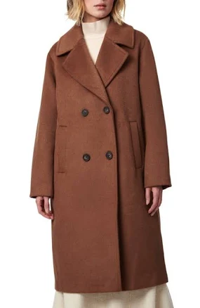 Bernardo Women's Relaxed Double Breasted Coat