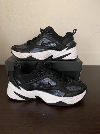 Nike M2k Tekno Ess “black Metallic” Women’s Us 8 Uk 5.5 Eu 39