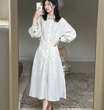 W Concept Fabricology Robe Dress