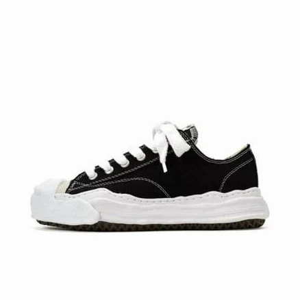 Maison Mihara Yasuhiro Hank Low-top Sneakers Men Women MMY Running Shoes, Adult Unisex, Size: 41, Black