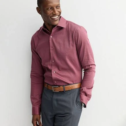 Men's Apt. 9 Slim Fit Wrinkle Free Dress Shirt