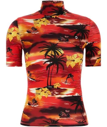 Coperni X Disney Printed Stretch Viscose Mock Neck Women T-Shirt - White