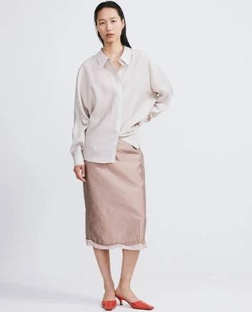 English Silk Blend Volume Shirt