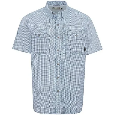 Field & Stream Men's Plaid Short-Sleeve Button-Down Shirt
