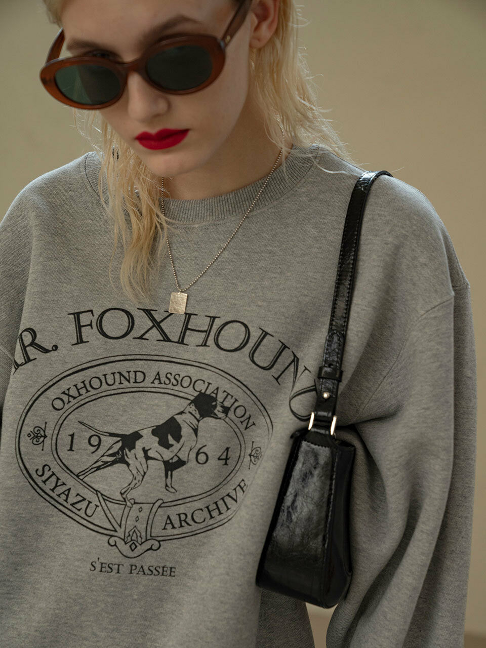 (SI TP 5042)Sweatshirt_Melange Gray