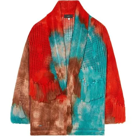Alanui California Dreaming Tie-dye Cardigan