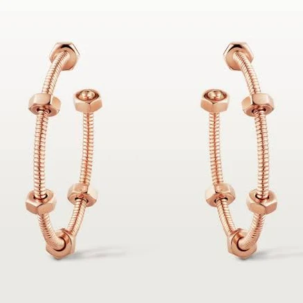 Cartier Hoop Earrings