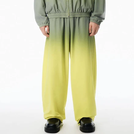 Alexander Wang Men's Reflective Mid-Rise Track Pants