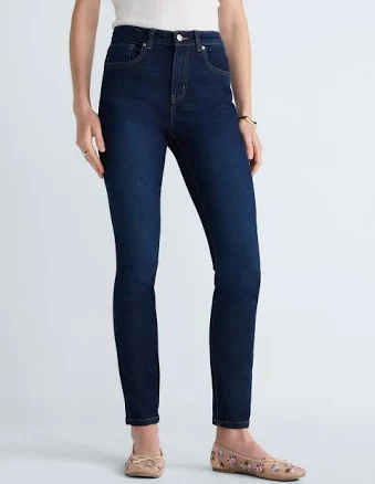 Scoop Women's High-Rise Skinny Jeans