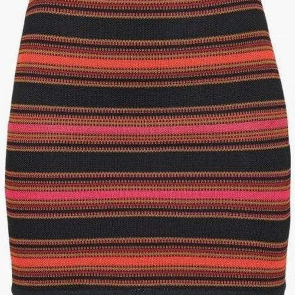 Stretch-knit Mini Skirt