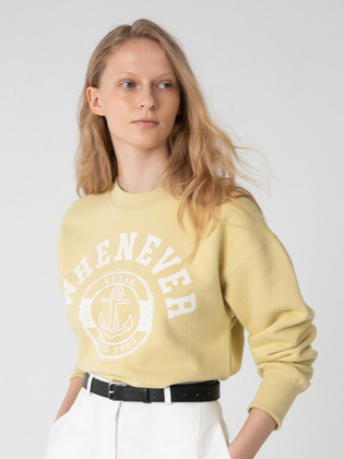 Whenever Print Sweatshirt