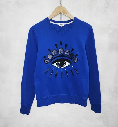 Kenzo Men's Eye Embroidered Sweatshirt