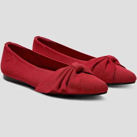 VIVAIA Pointed-Toe Bow Flats