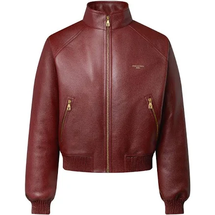 Louis Vuitton Grained Leather Jacket