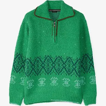men Andersson Bell Tetlin half zip-Up Sweater