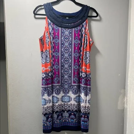 Studio One New York Caja Patterned Mini Dress