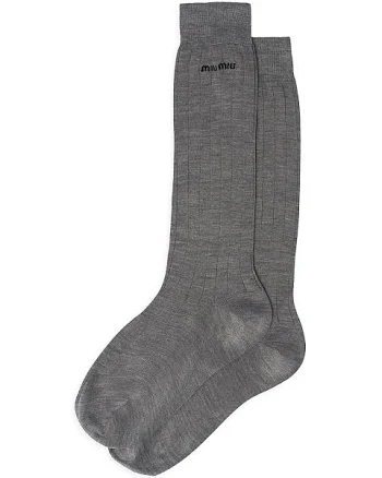 Miu Women's Miu Silk Socks