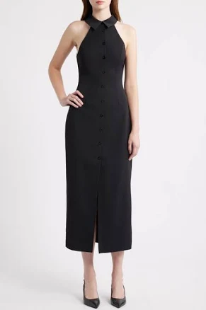 Odd Muse Halter Neck Dress