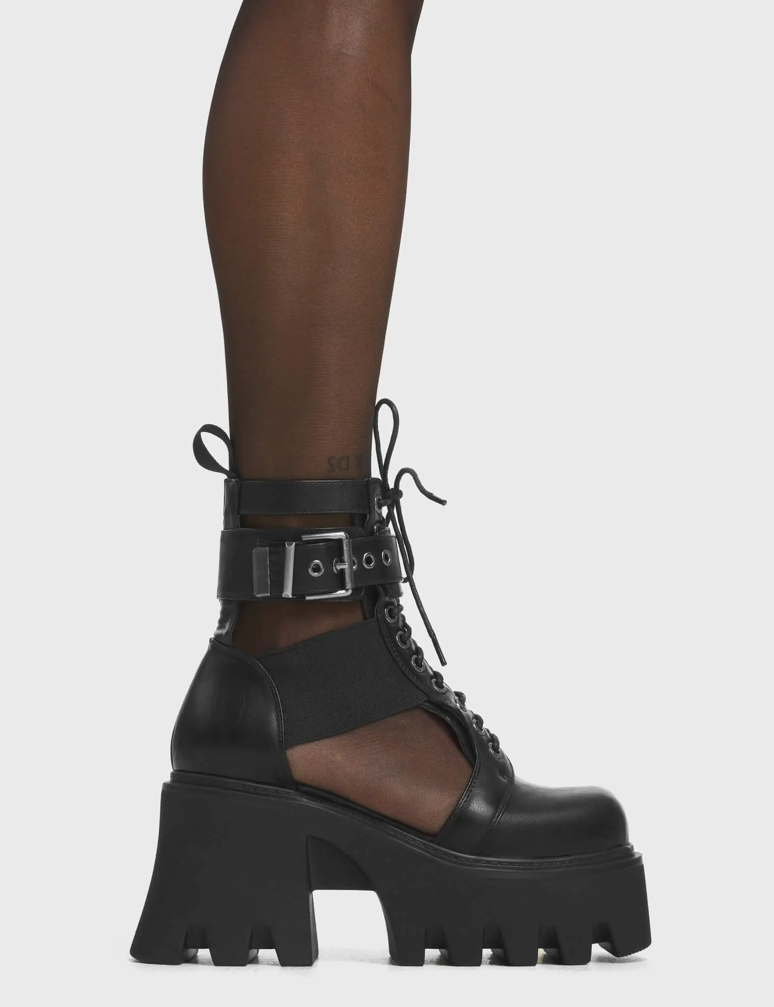 Chunky Platform Ankle Boots