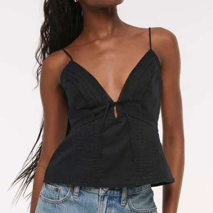 Abercrombie & Fitch Bella Tie-Front Cami