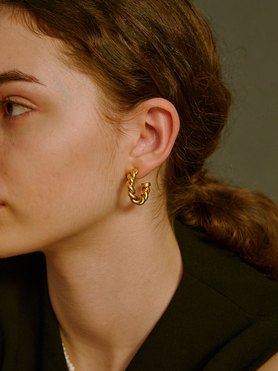 Retro Hoop Earring