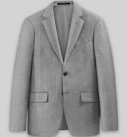 StudioSuits Men's Dogtooth Wool Jacket