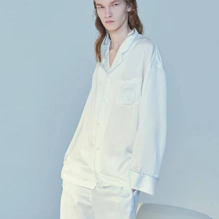 Atempo CLASSIC PAJAMA SET_ice White