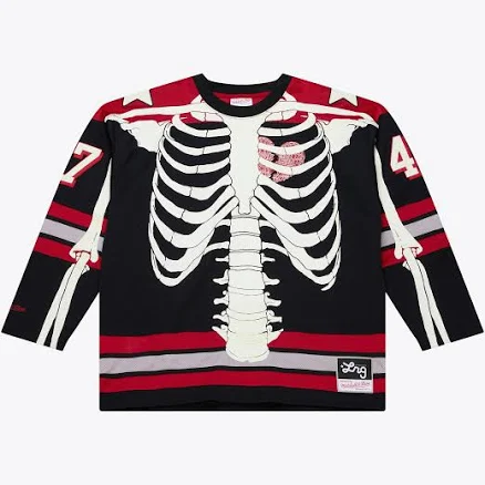 M&N x LRG Dead Serious Hockey Jersey