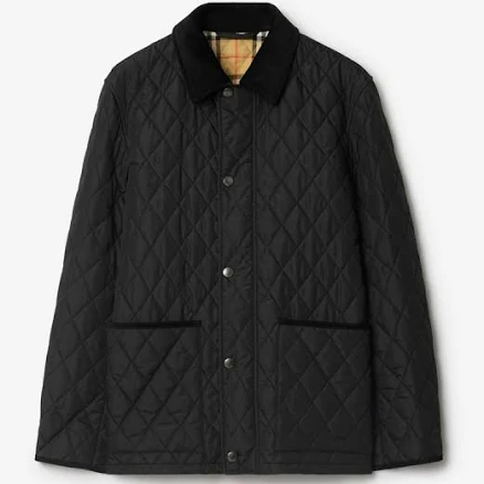 Burberry Men's Quilted Nylon Barn Jacket