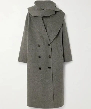 RÓHE Double-breasted Wool And Cashmere-blend Coat Women