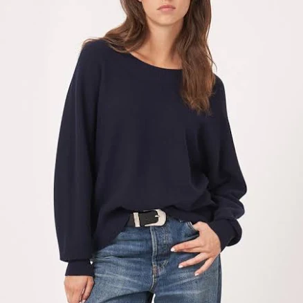 Seamless Knitted Round Neck Cashmere Sweater