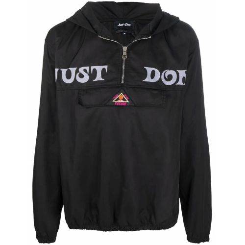 Logo-print Hooded Windbreaker