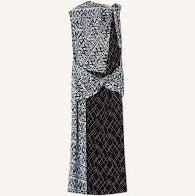 Lanvin Women's Silk Patchwork Dress