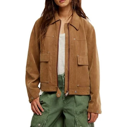 Free People Women's We The Free Blair Vegan Suede Jacket