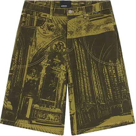 Rassvet Shorts Castle Printed Men's Denim Woven PACC16P014-1