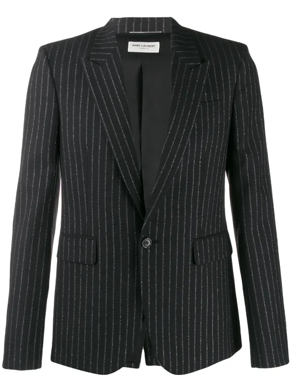 Metallic Stripes Blazer