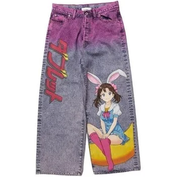 (ASK availability first) doublet 25SS ANIME HAND-PAINTING DENIM size S