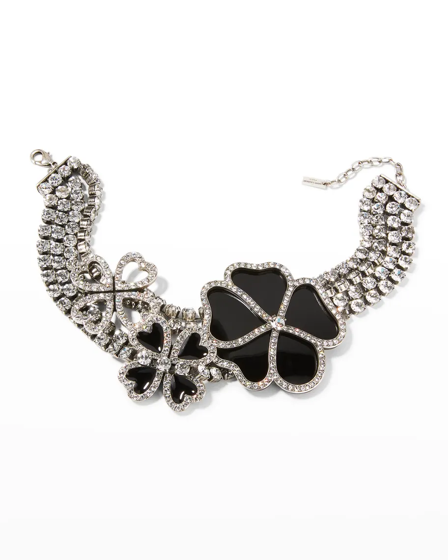 Clovers Crystal Choker