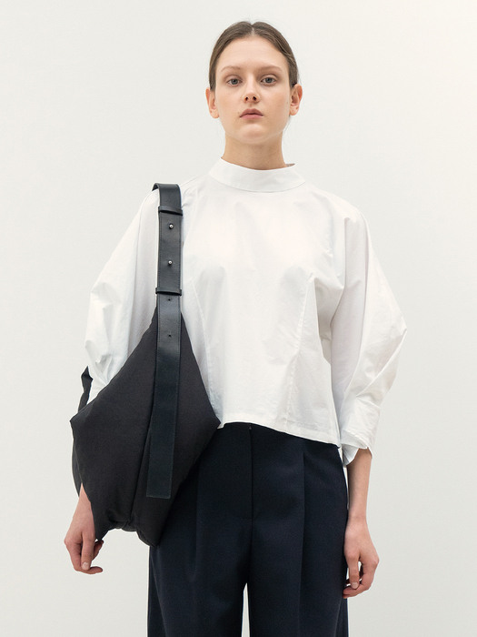 Mock Neck Blouse