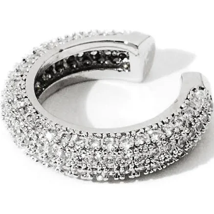 Joni Pavé Silver Ear Cuff