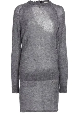 Coperni - Buckled Cutout Dress - Grey - M - Moda Operandi