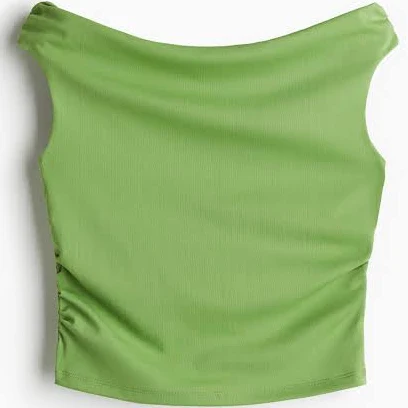 H&M Ladies Off-the-Shoulder Draped Top