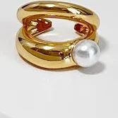 Dior Pearl Double Ear Cuff