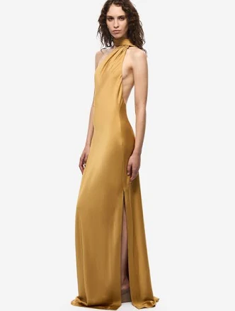 MISHA Nicolette Satin Dress