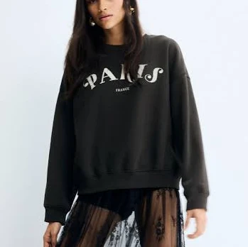 H&M Ladies Sweatshirt with Motif