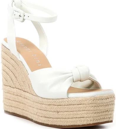 Gianni Bini Shanessa Knot Platform Wedge Sandals