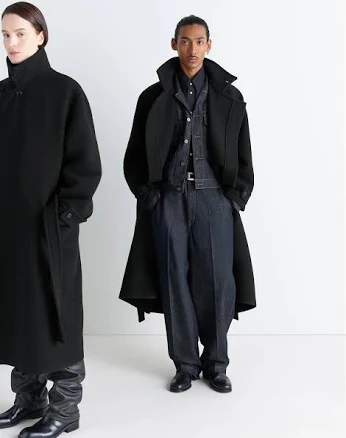 Lemaire Womens Wrap Coat