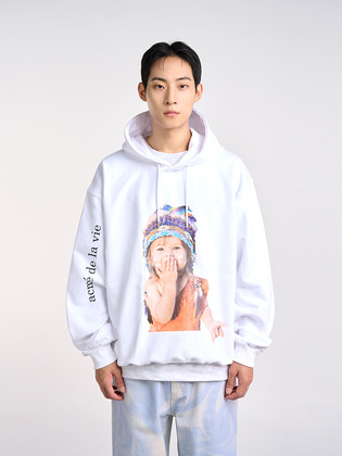 Baby Face Indian Boy Hoodie