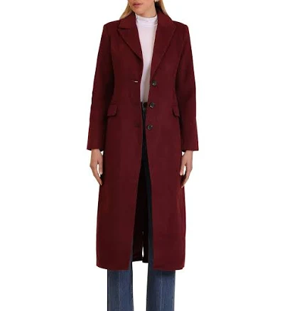 AVEC LES FILLES Women's Cutaway Maxi Coat