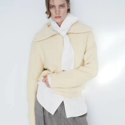 H&M Ladies Rib-Knit Sweater